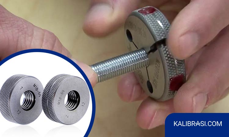 Kalibrasi eksternal thread gauge