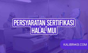 persyaratan sertifikasi halal MUI