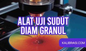 uji sudut diam granul