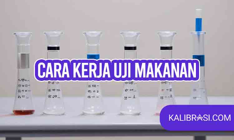 cara kerja uji makanan