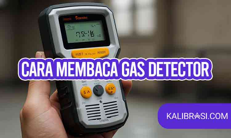 cara membaca gas detector