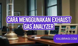 cara menggunakan exhaust gas analyzer