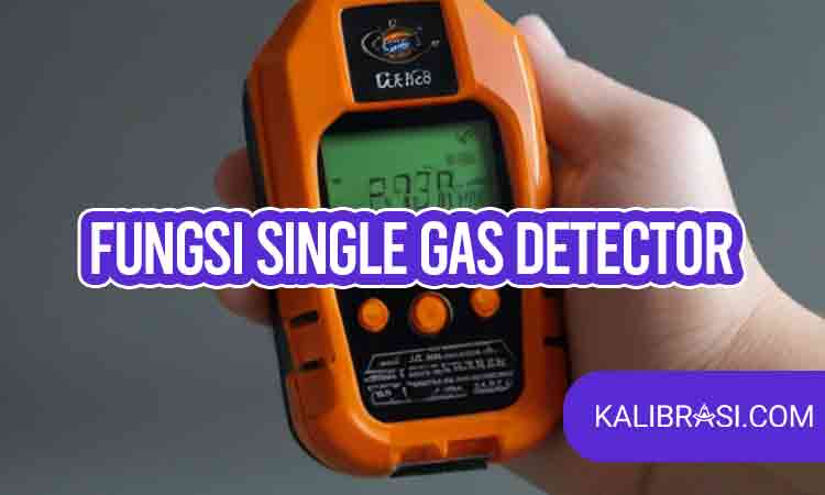 fungsi single gas-detector