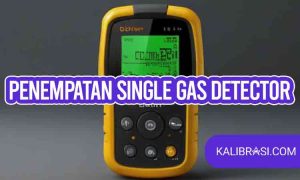 penempatan single gas detector