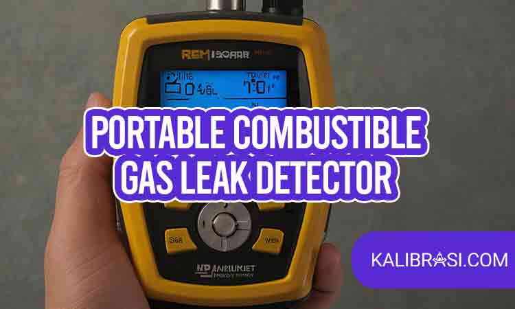 portable combustible gas leak detector