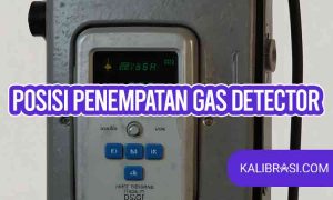 posisi penempatan gas detector