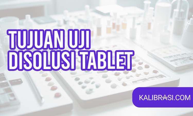 tujuan uji disolusi tablet