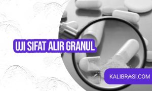 uji sifat alir granul