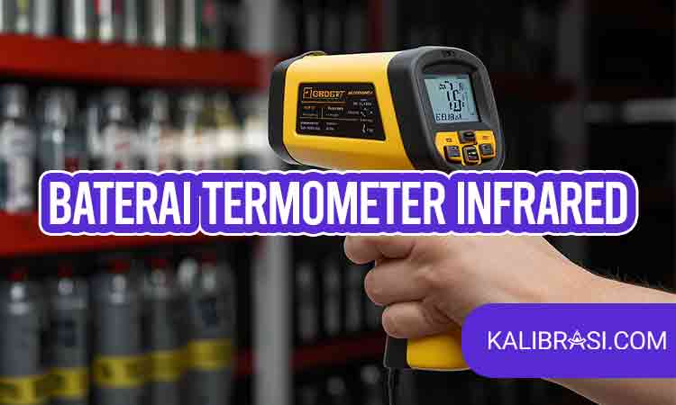 baterai termometer infrared