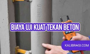 biaya uji kuat tekan beton