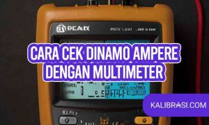 cara cek dinamo ampere dengan multimeter
