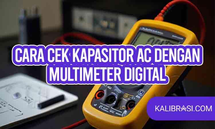 cara cek kapasitor ac dengan multimeter digital
