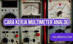 cara kerja multimeter analog