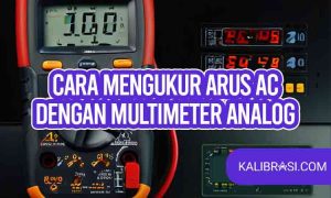 cara mengukur arus ac dengan multimeter analog