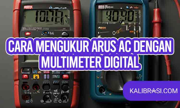 cara mengukur arus ac dengan multimeter digital
