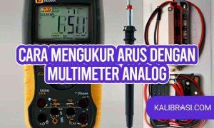 cara mengukur arus dengan multimeter analog