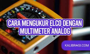 cara mengukur elco dengan multimeter analog