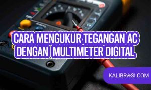 cara mengukur tegangan ac dengan multimeter digital