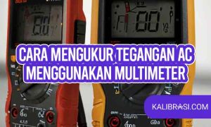 cara mengukur tegangan ac menggunakan multimeter
