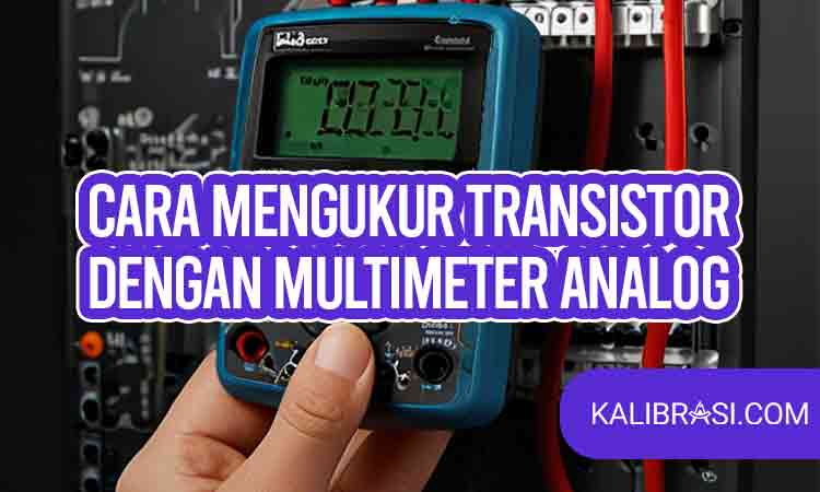 cara mengukur transistor dengan multimeter analog