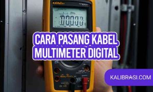 cara pasang kabel multimeter digital