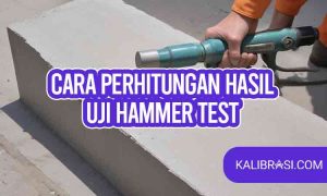 cara perhitungan hasil uji hammer test