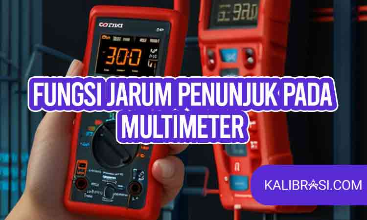 fungsi jarum penunjuk pada multimeter