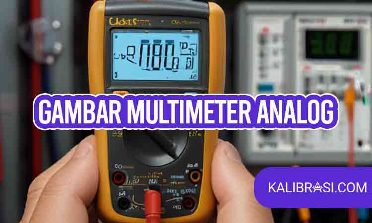 gambar multimeter analog