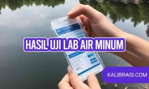 hasil uji lab air minum