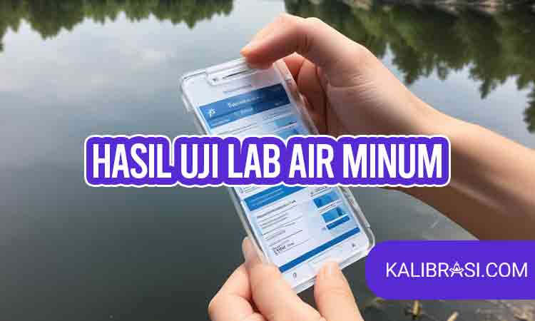 hasil uji lab air minum