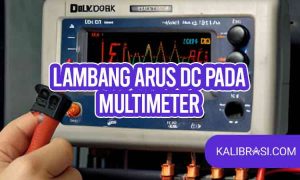 lambang arus dc pada multimeter