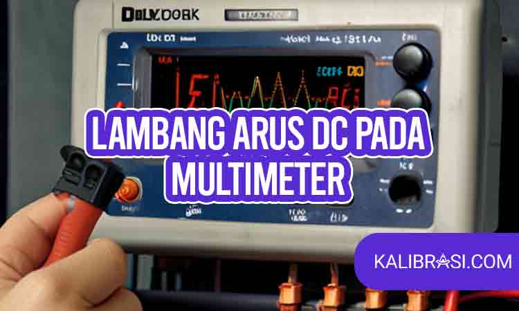 lambang arus dc pada multimeter