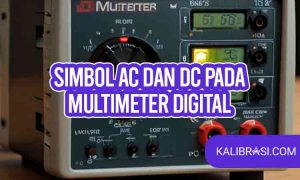 simbol ac dan dc pada multimeter digital