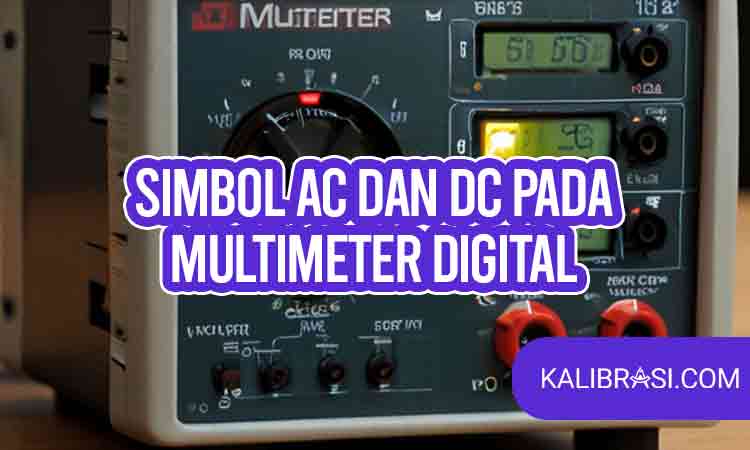 simbol ac dan dc pada multimeter digital