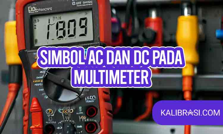 simbol ac dan dc pada multimeter