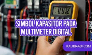 simbol kapasitor pada multimeter digital