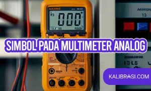 simbol pada multimeter analog
