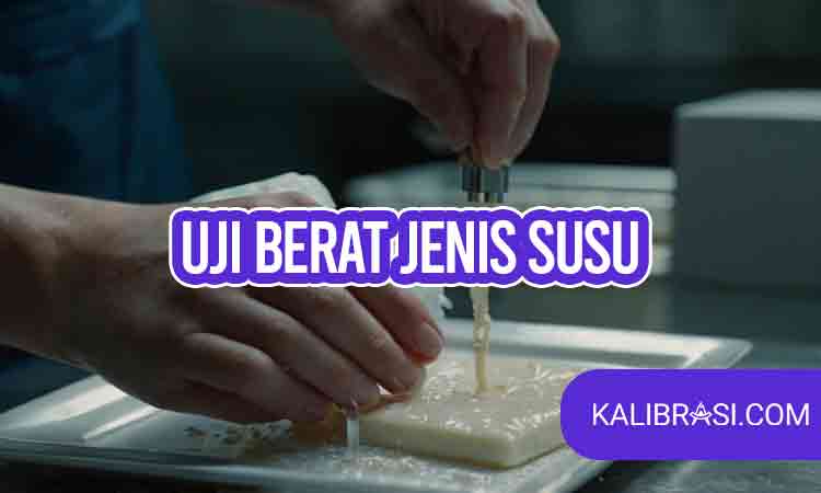 uji berat jenis susu