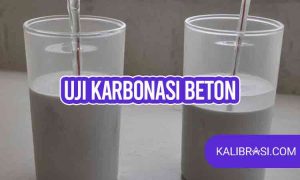 uji karbonasi beton