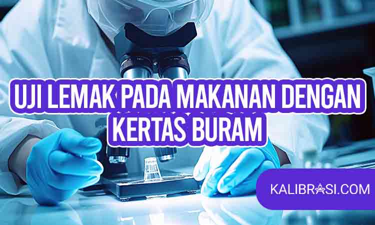 uji lemak dengan kertas buram