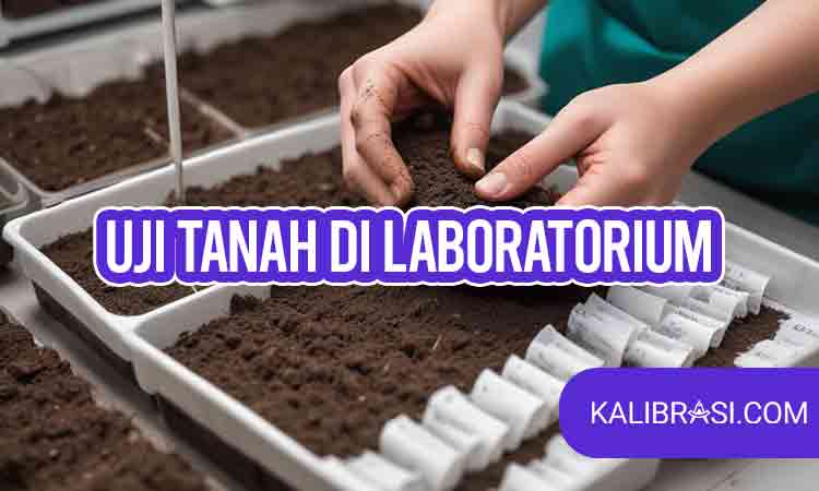 uji tanah di laboratorium