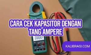 cara cek kapasitor dengan tang ampere