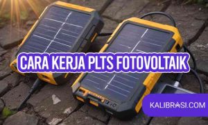 cara kerja PLTS fotovoltaik
