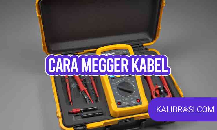 cara megger kabel