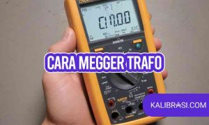 cara megger trafo