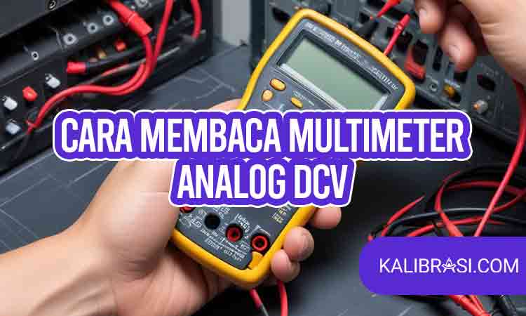 cara membaca multimeter analog dcv