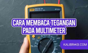 cara membaca tegangan pada multimeter