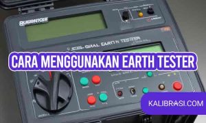 cara menggunakan earth tester