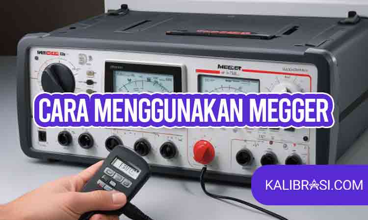 cara menggunakan megger