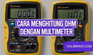 cara menghitung ohm dengan multimeter
